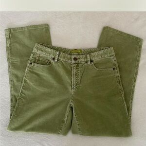 Women’s Green Corduroys